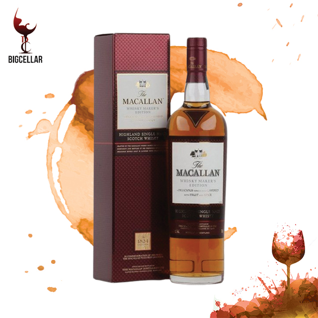Rượu Macallan Whisky Makers Edition 806