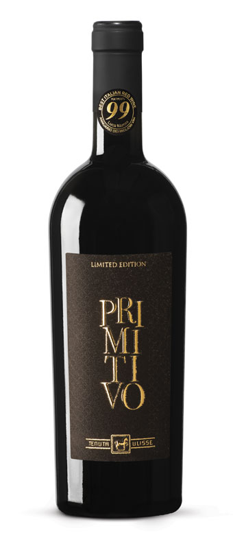 Rượu vang Ý Tenuta Ulisse Primitivo limited Edition tem nhung