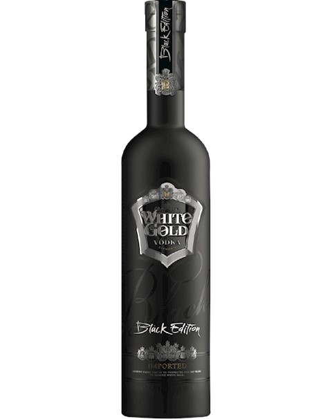 Rượu Vodka Nga White Gold Black Edition (750ml)